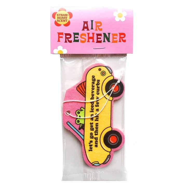 Bad Driver Frog Hits Curb Air Freshener - Image 2