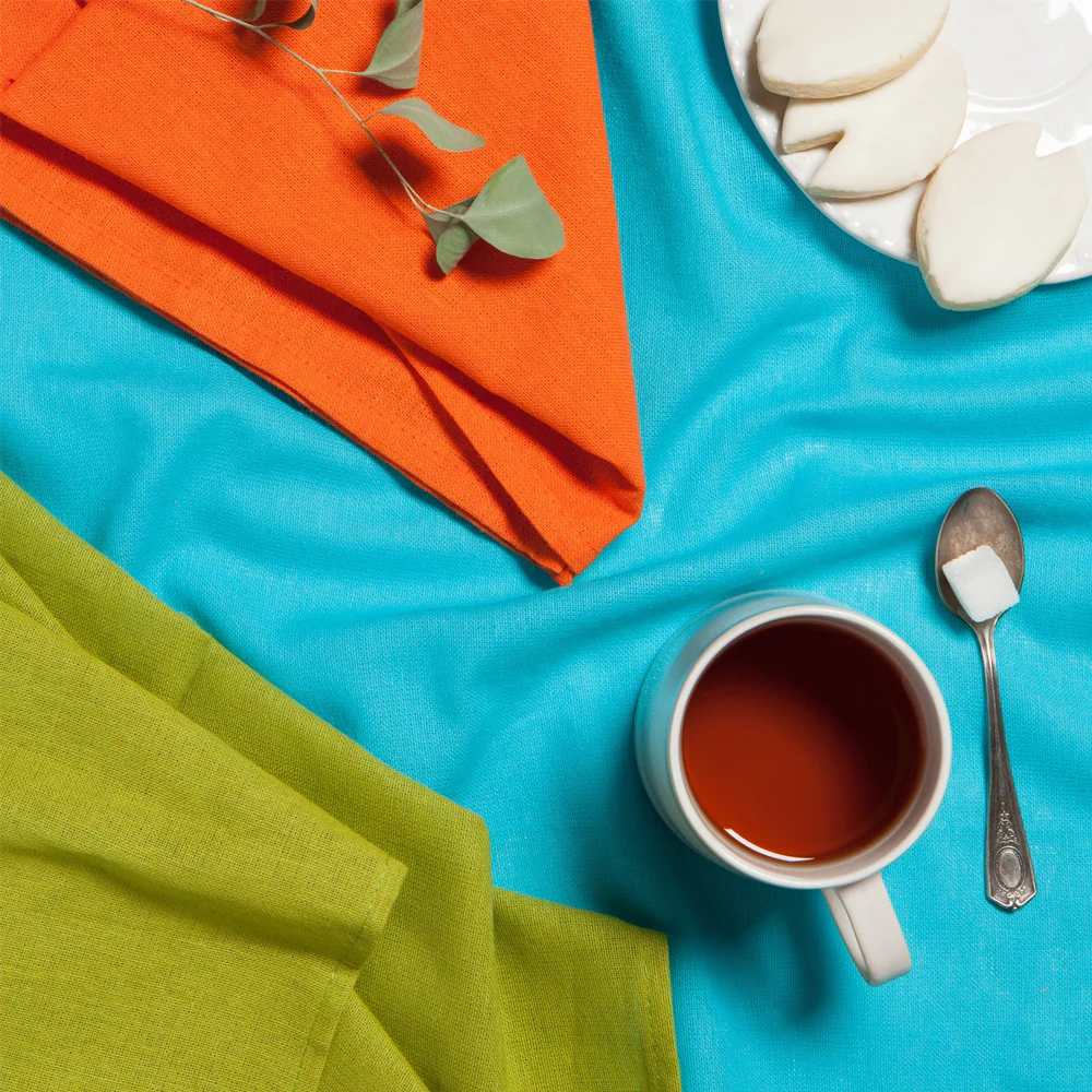 Bali Blue Cactus Crush Floursack Set - Image 2