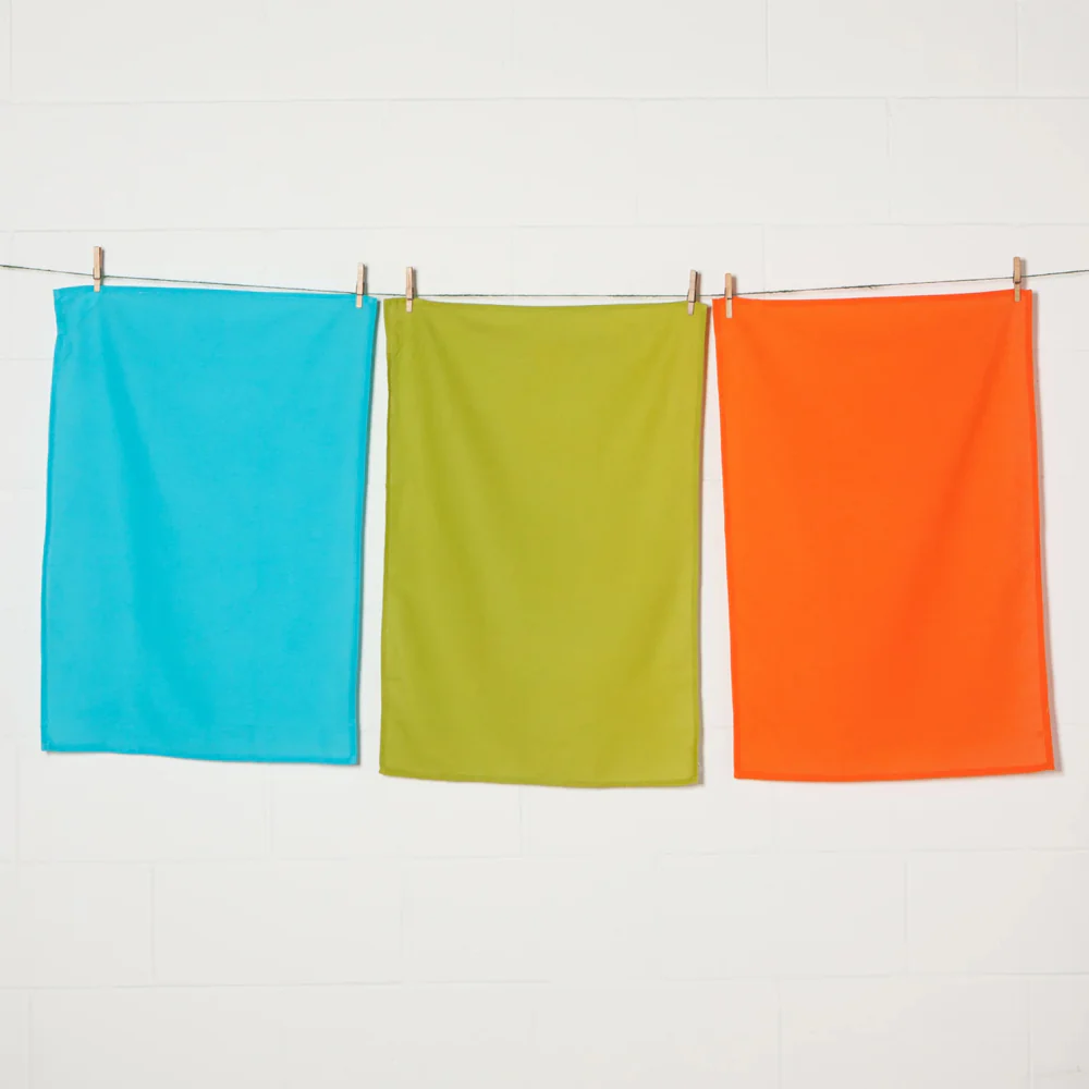 Bali Blue Cactus Crush Floursack Set - Image 3