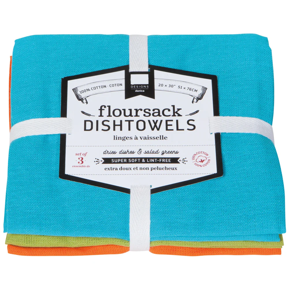 Bali Blue Cactus Crush Floursack Set - Image 5
