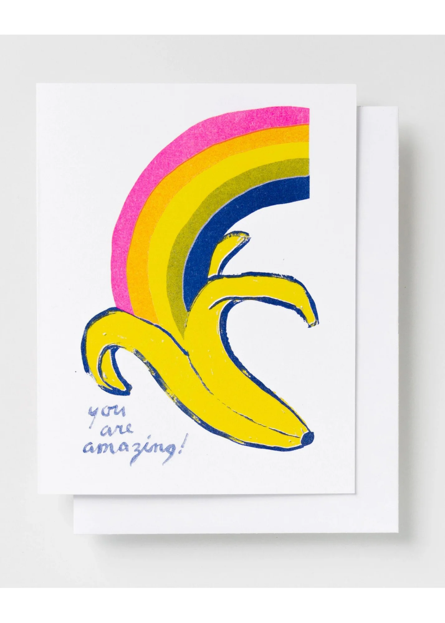 Banana Rainbow Card