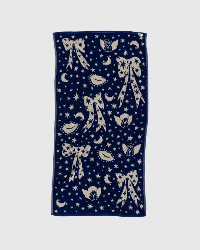 Bath Towel - Cherub Bows - Image 2