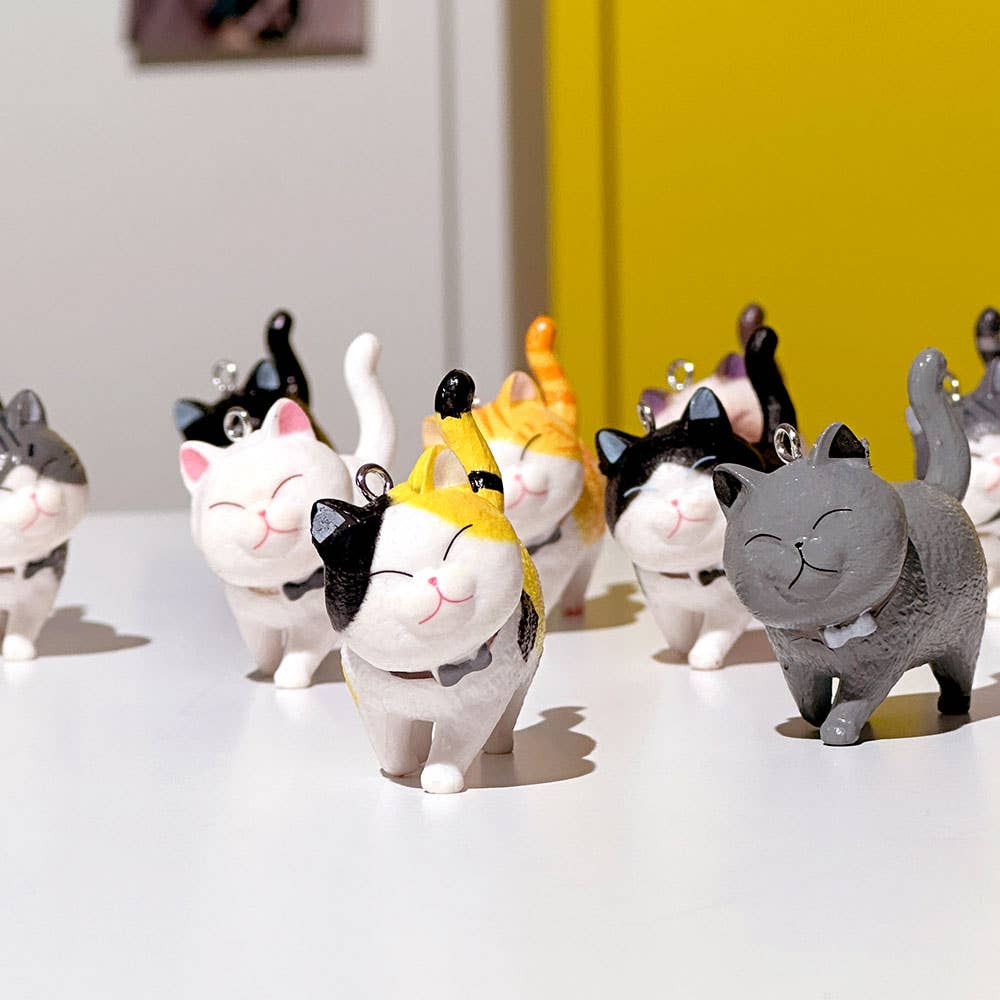 Best Friend Cat Figure Keyring - Image 4