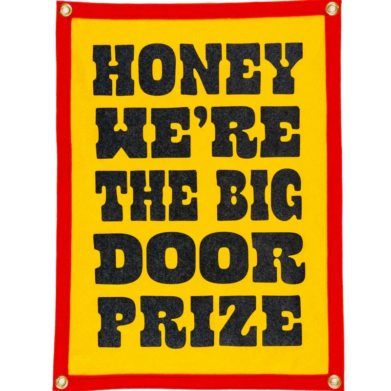 Big Door Prize Camp Flag