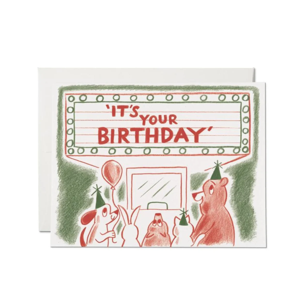 Birthday Marquee Card