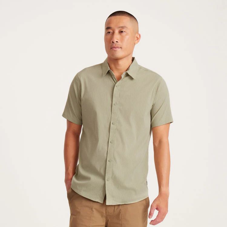 Bless Up Breathable Stretch Shirt - Sage - Image 2