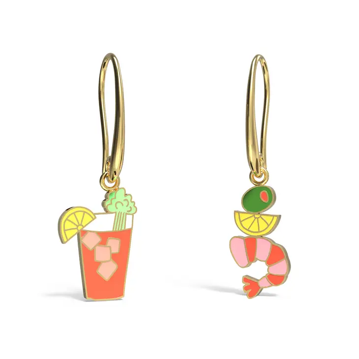 Bloody Mary Hanging Earrings