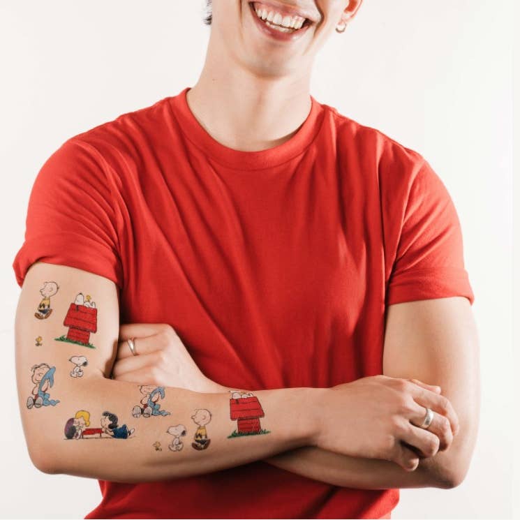 Classic Peanuts Tattoo Set - Image 2