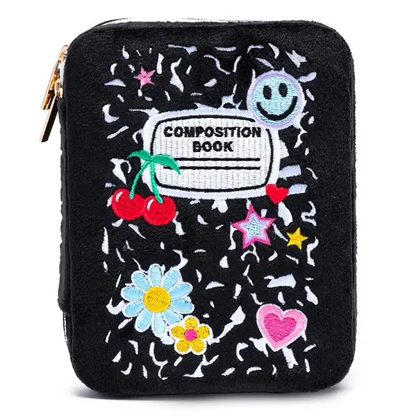 Composition Jewelry Zip Case