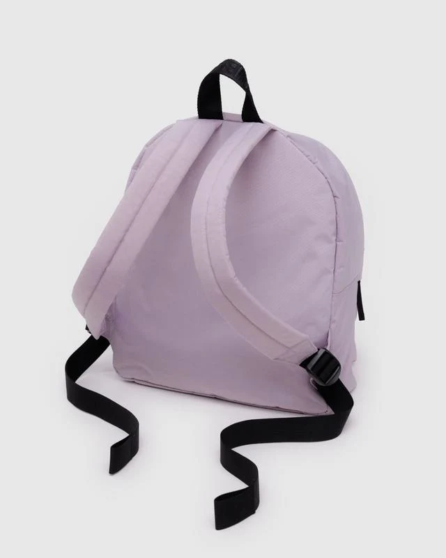 Medium Nylon Backpack - Dusty Pink - Image 3
