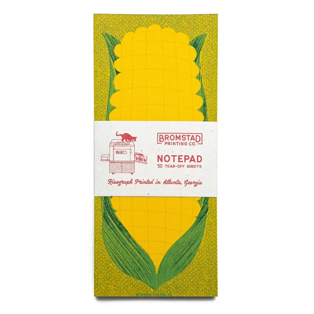 Corn Risograph Notepad - Image 2
