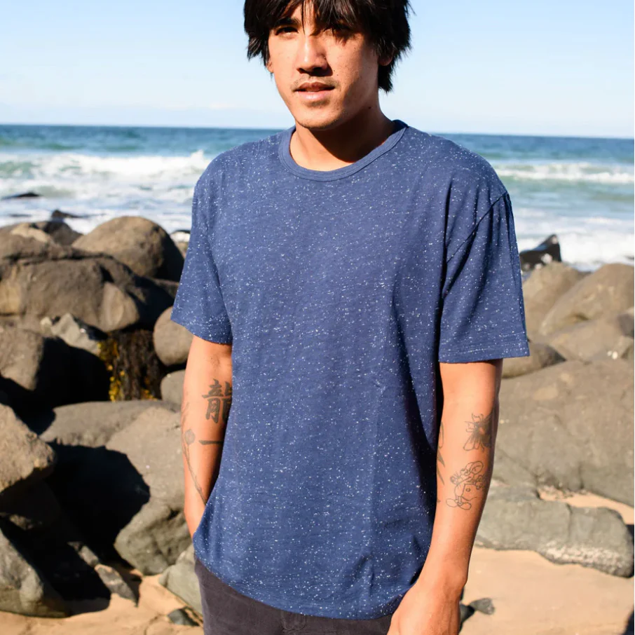Cosmos Tee - Navy Indigo - Image 4