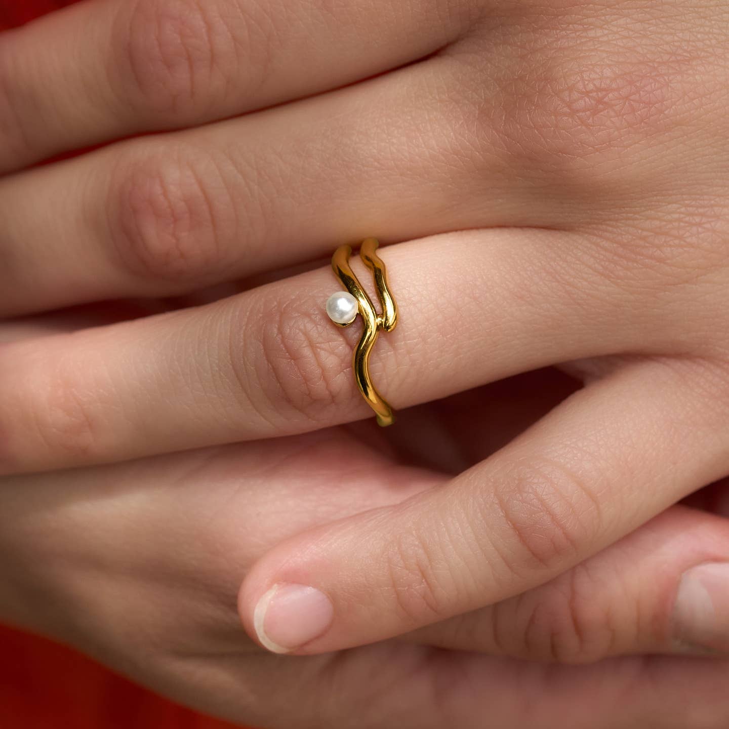 Cove Ring- 18K Gold Plated - Image 2
