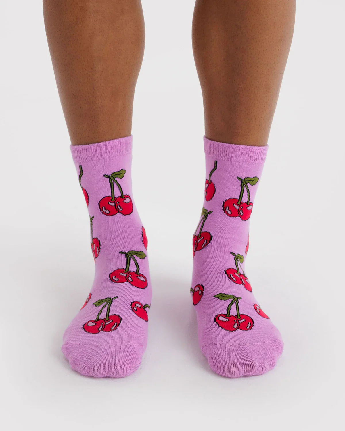Crew Sock - Cherries - Image 2