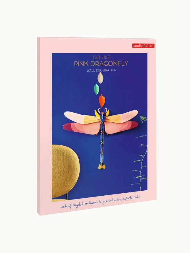 Deluxe Pink Dragonfly 3D Kit - Image 4