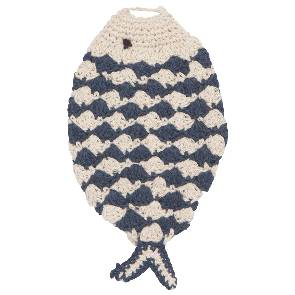 Dish Cloth Crochet Sponge - Little Fish - Image 3
