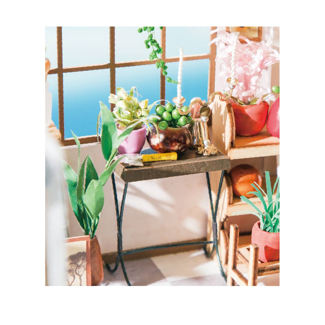 DIY Miniature House Kit: Flower Shop - Image 4