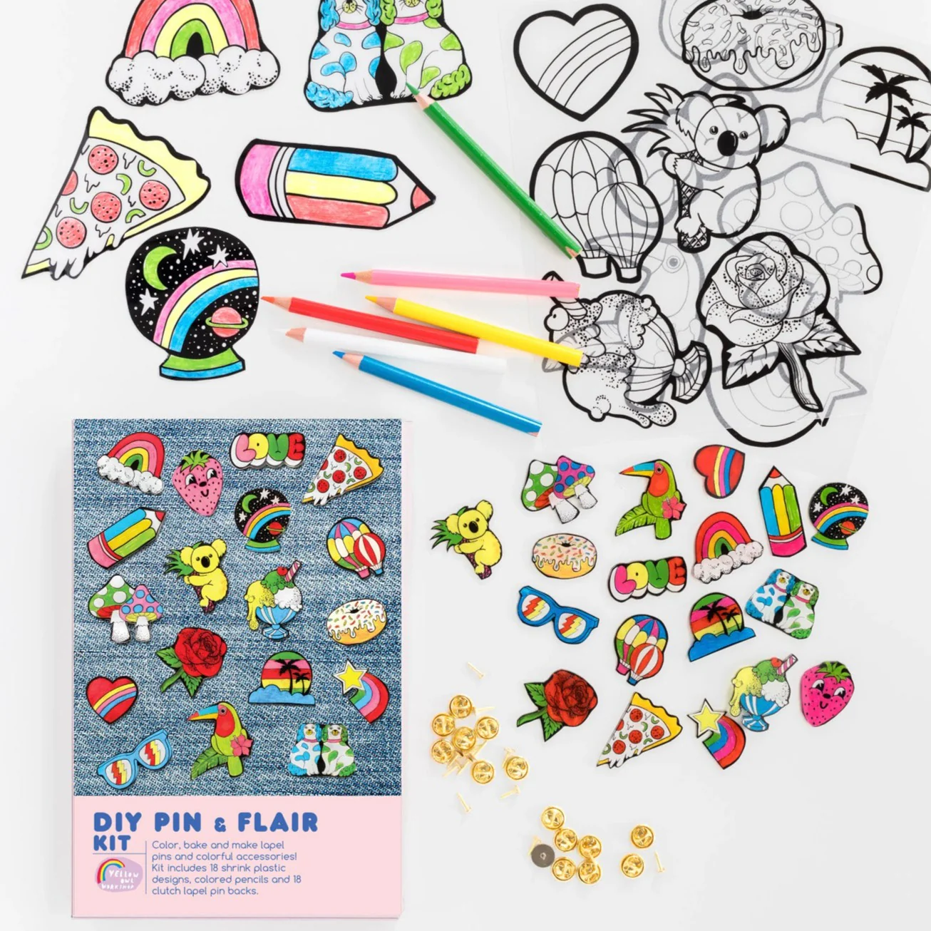 DIY Pin & Flair Kit