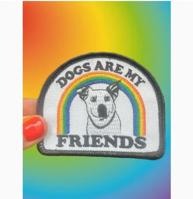 Dogs Are My Friends Patch
