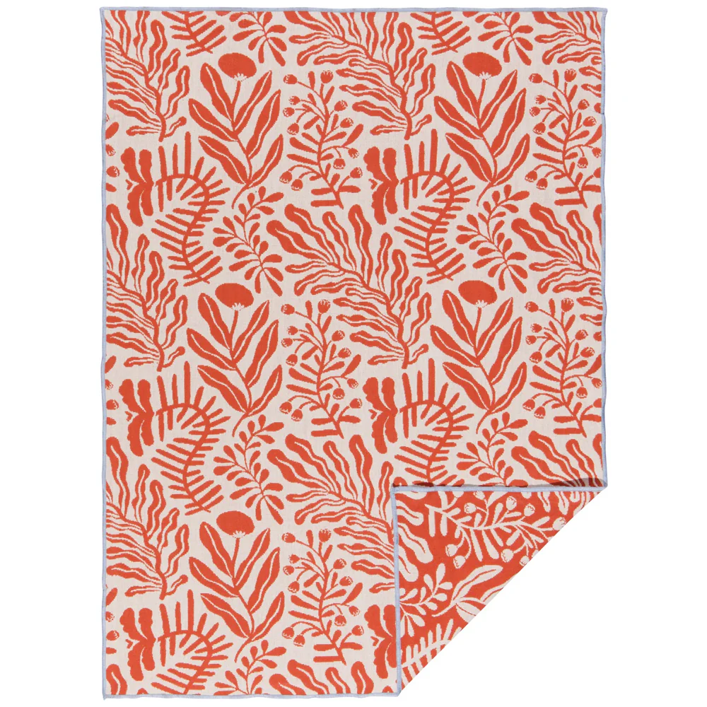 Double Cloth Tea Towel Entwine