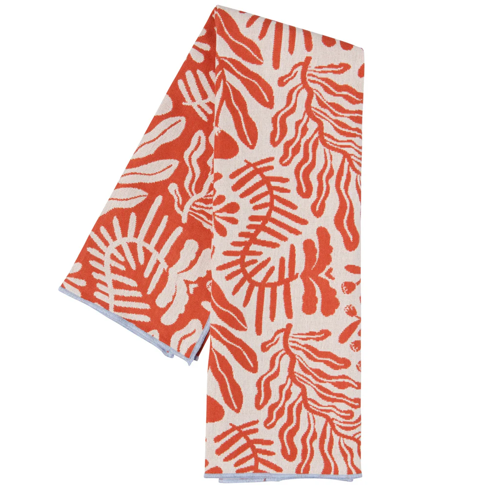 Double Cloth Tea Towel Entwine - Image 2