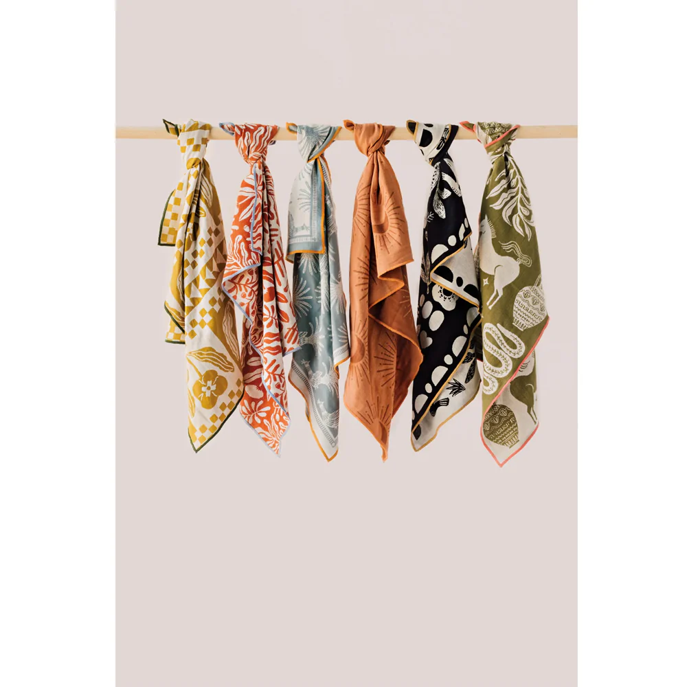 Double Cloth Tea Towel Entwine - Image 3