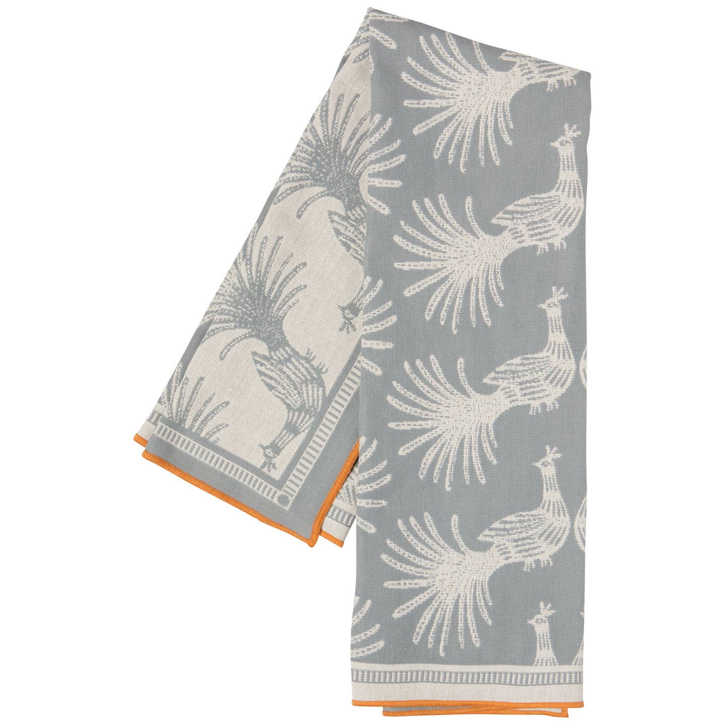 Double Cloth Tea Towel- Plume - Image 2