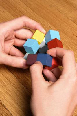 Elastic Cube 3D Wooden Puzzle - Image 2