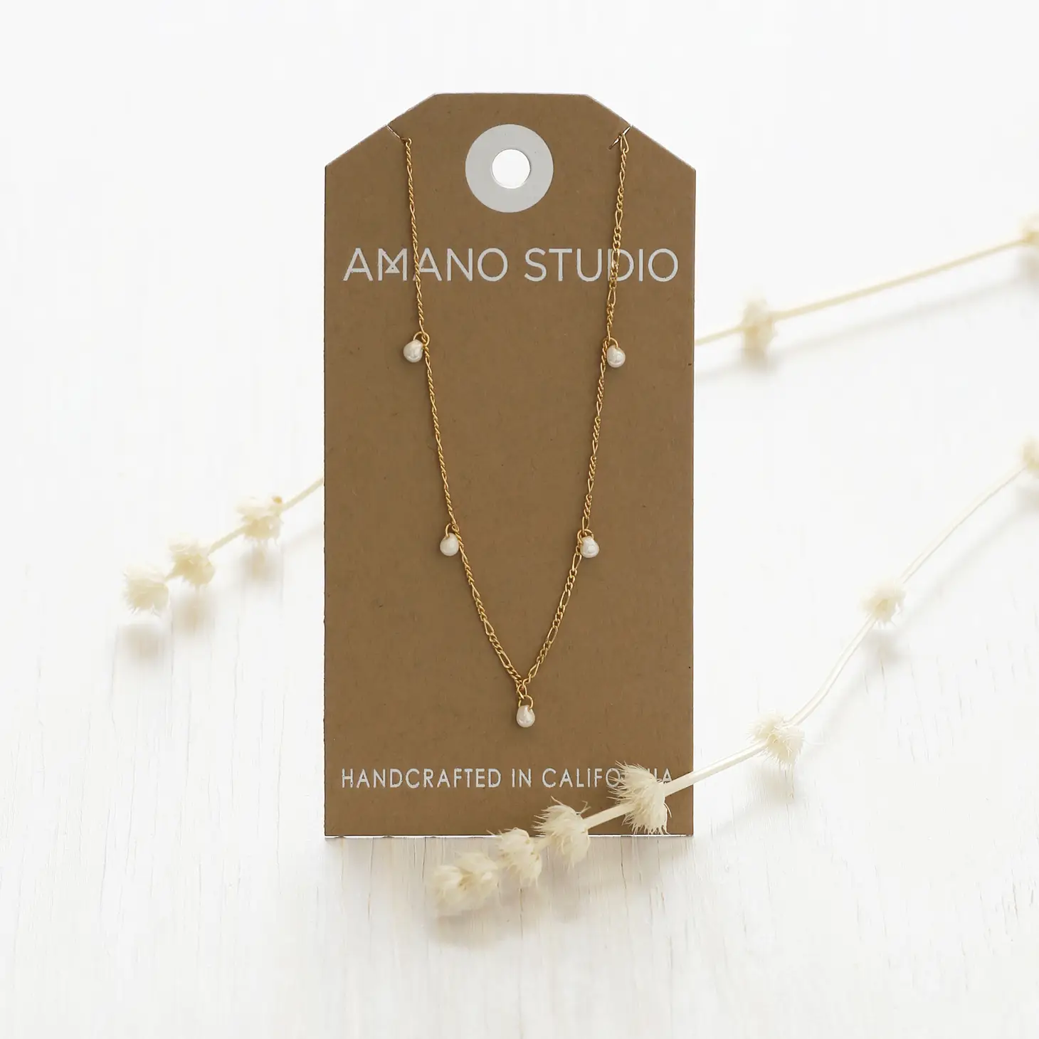 Five Graces Pearl Necklace - Image 4