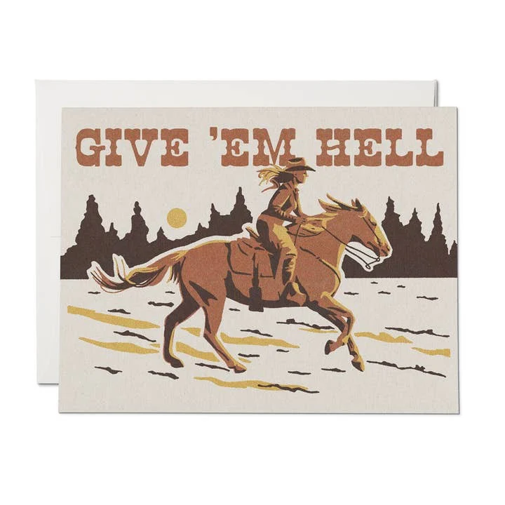 Give 'Em Hell Card