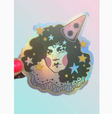 Glam Clown Sticker