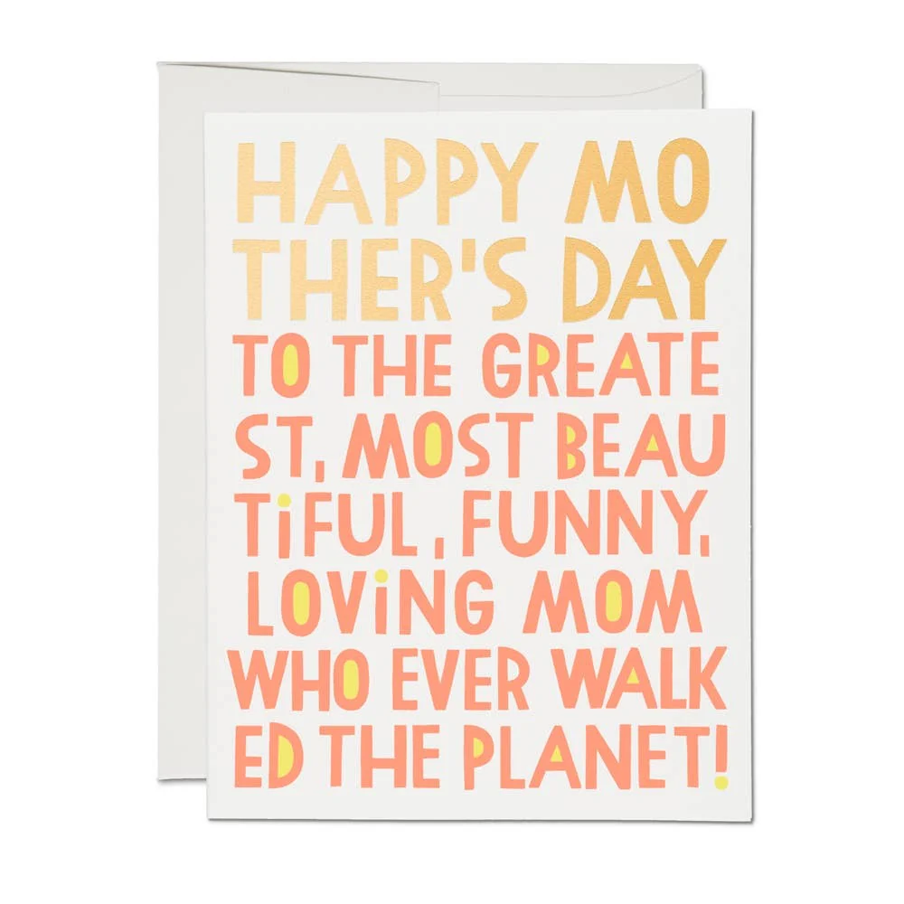 Greatest Mom Card
