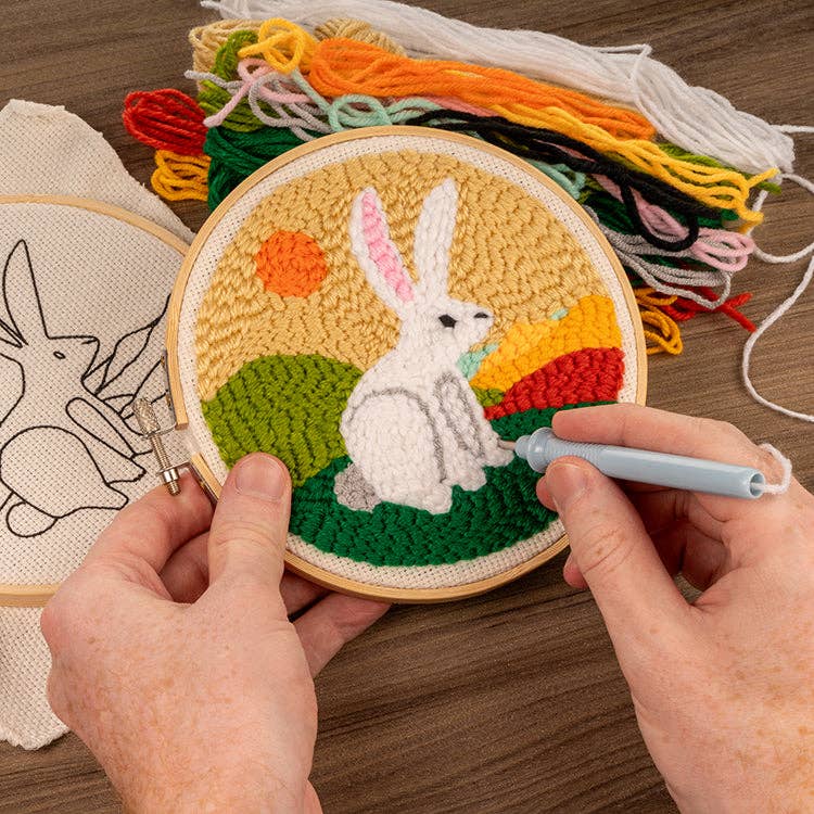 Hare Punch Needle Kit - Image 3