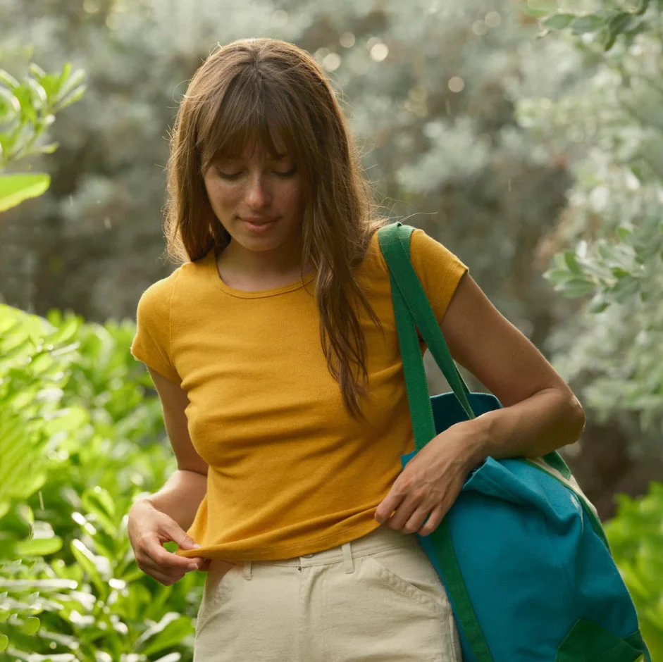 Hemp Ribsy Tee - Dandelion