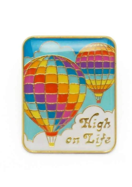 High On Life Enamel Pin