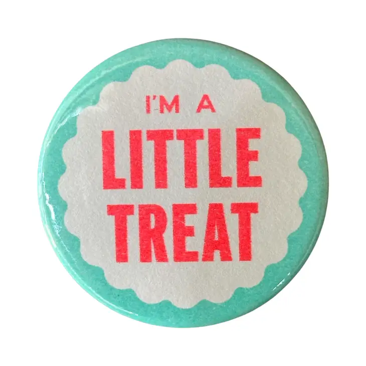 I'm a Little Treat Button