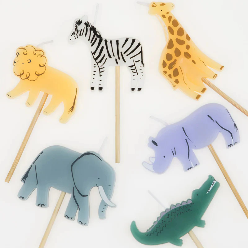 Jungle Animal Candles - Image 2