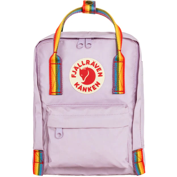 Kanken Rainbow Mini - Pastel Lavender - Image 2