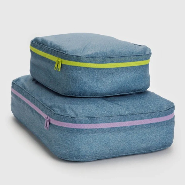 Large Packing Cube Set - Digital Denim