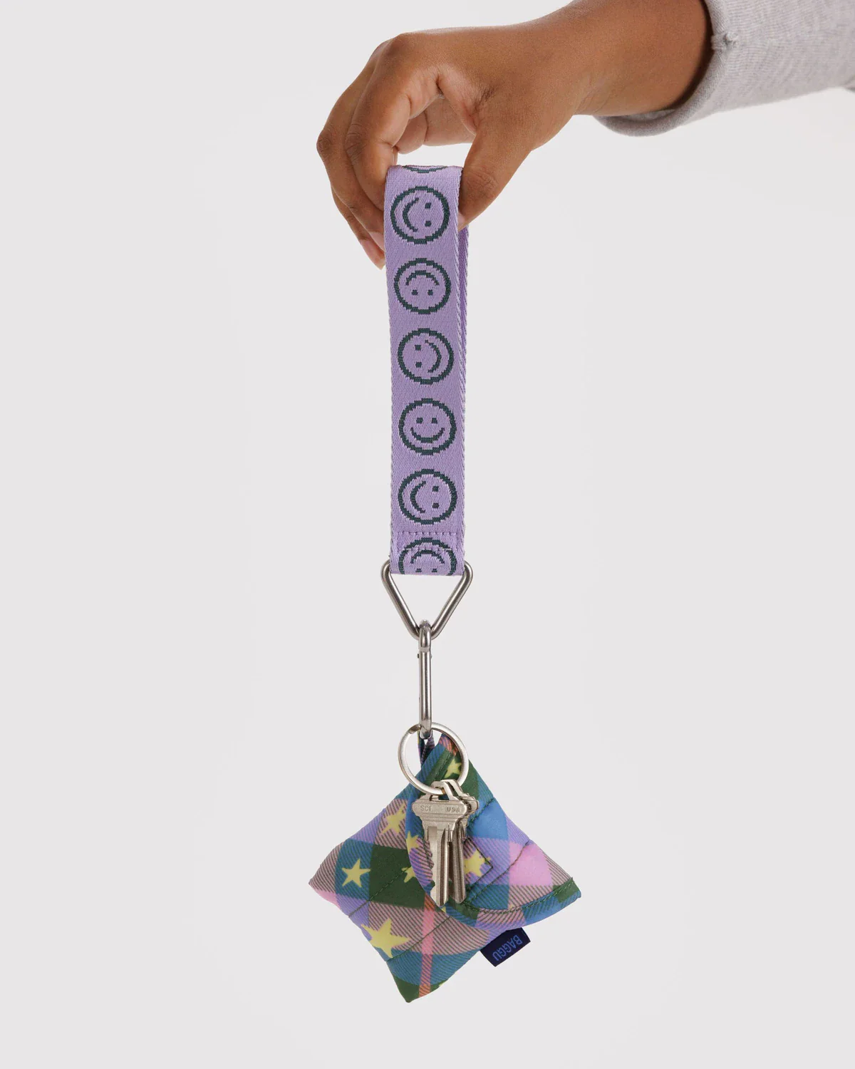 Logo Keychain- Lilac Happy - Image 2