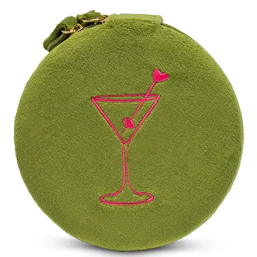 Martini Jewlery Zip Case