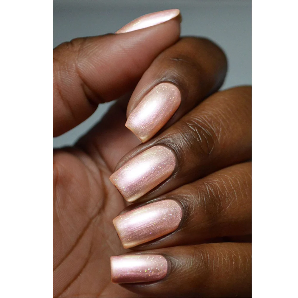 Nail Polish - Pearlescent Pink To Green Shimmer - Image 5