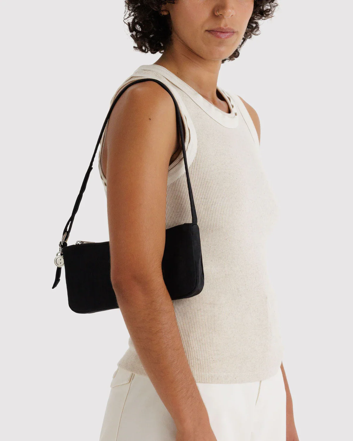 Nylon Pochette - Black - Image 2