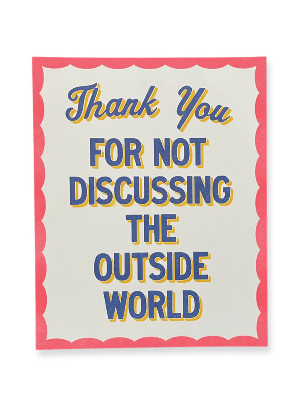 Outside World Print