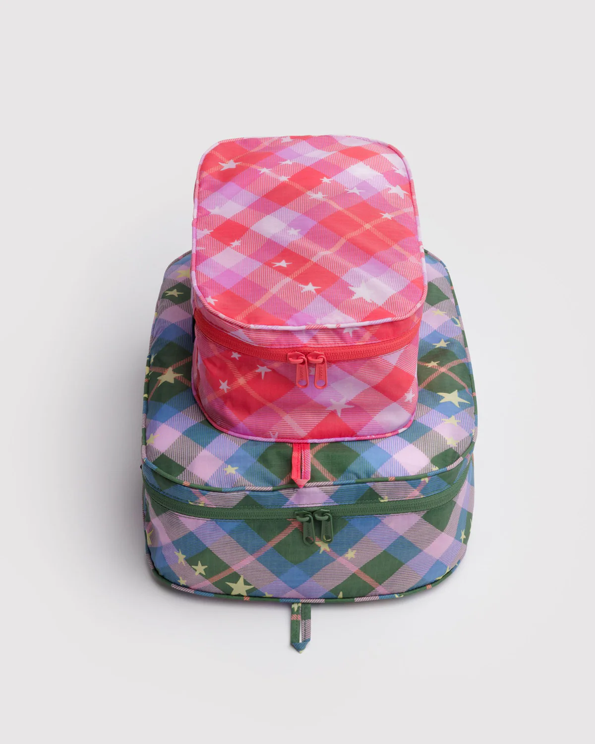 Packing Cube Set- Star Plaid