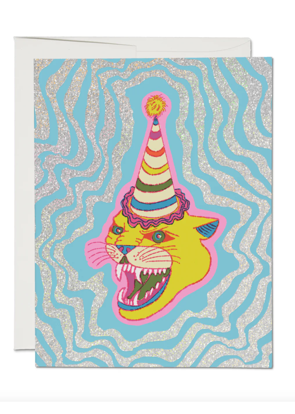 Party Hat Cat Card