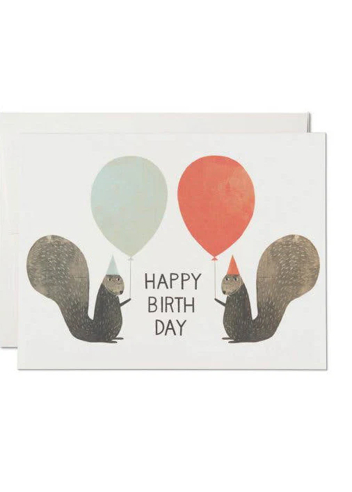 Party Squirrels Card