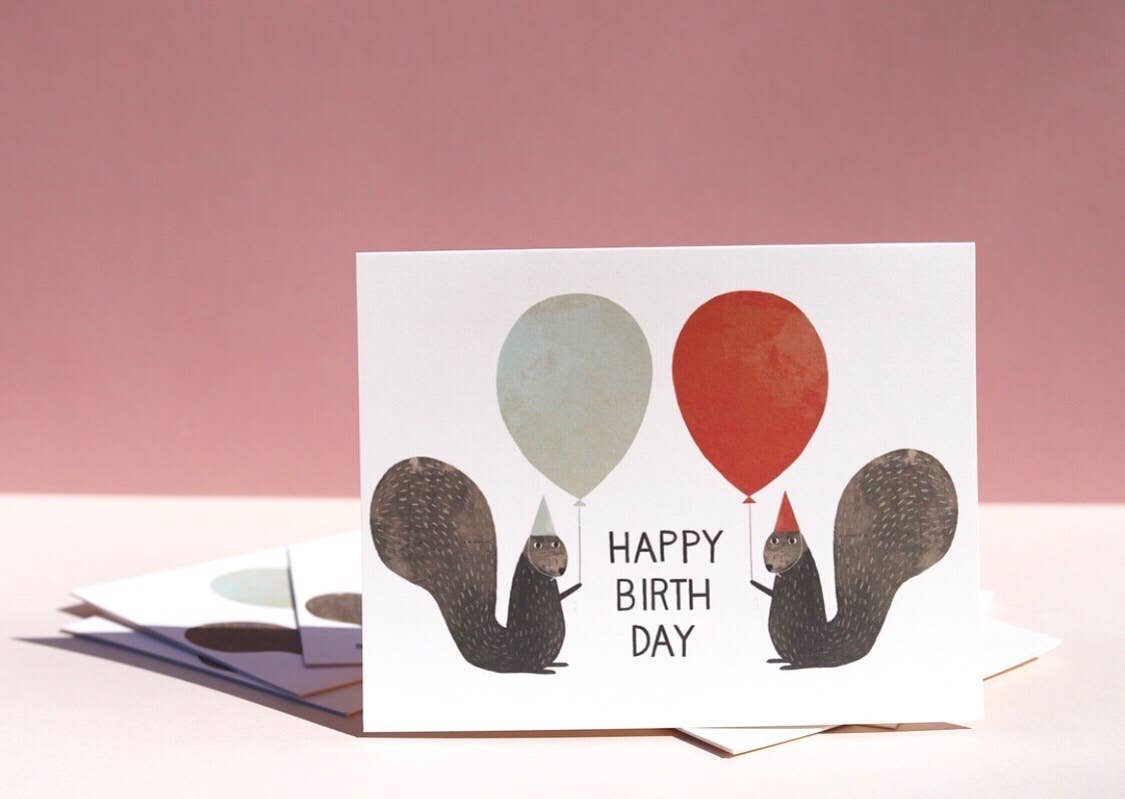Party Squirrels Card - Image 2