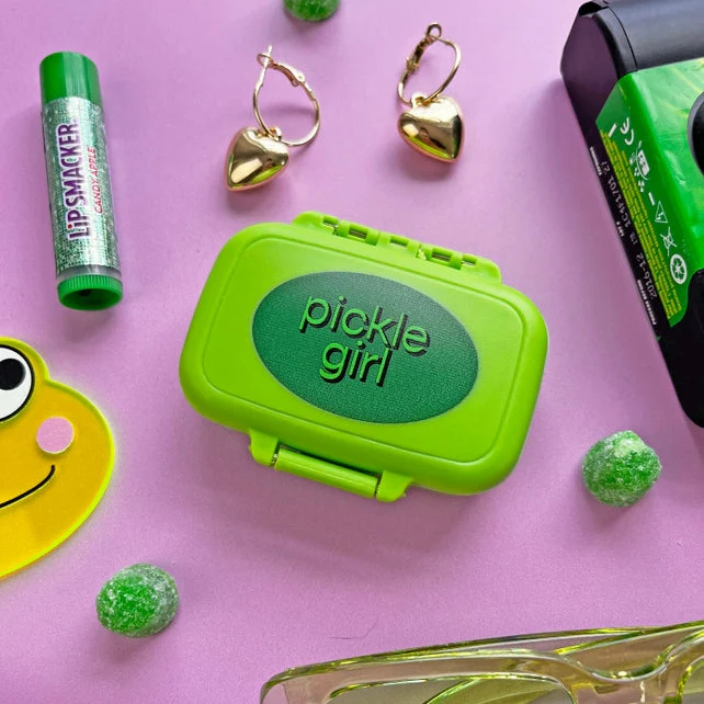 Pickle Girl Pill Case