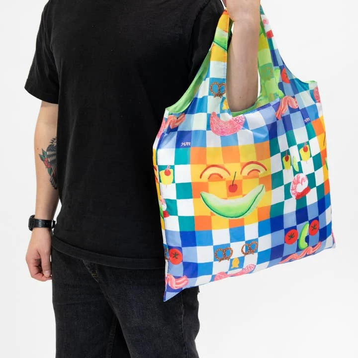 Picnic Art Sack - Reusable Tote Bag - Image 3
